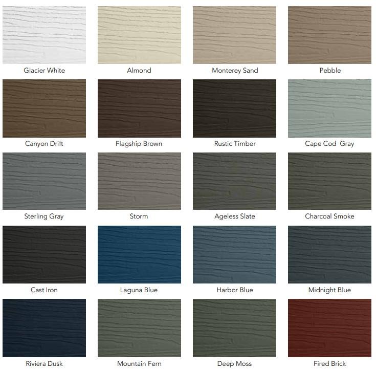 Siding Colors Boulder & Denver | Ameritech Windows